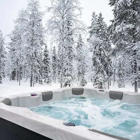 Lumikkomaeki B - Arctic Forest Retreat By Hilla * ليفي